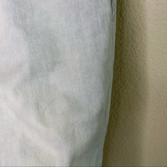 DL1961 Jerry High Rise Vintage Straight Jean Light Wash Raw Hem Size 28 - Picture 10 of 11